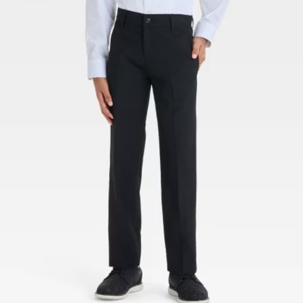 Cat & Jack Boys' Black Suit Pants, 6 - NWT